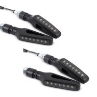 2x Clignotants moto LED séquentiels Lumitecs KP32 2 pièces Discount Set