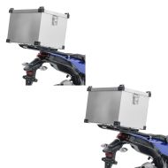 2x Motorrad Alu Topcase Bagtecs Namib 45 Liter Alukoffer Aluminium Spar-Set