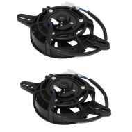 2x Kühlerventilator Universal passend für Enduro / Motcross XDure RV2 Kühler Lüfter Spar-Set