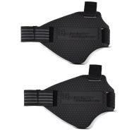 2x Protège Chaussure Moto XGP Protection Chaussures XGP antidérapant + réglable en noir Discount Set