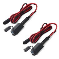 2x 12V Motorrad USB Steckdose Lumitecs US6 Spar-Set