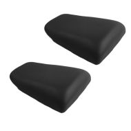 2x Selle passager compatible avec Suzuki SV 1000 / 650 / S 03-08 noir Discount Set