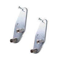 2x Plaque d'adaptation pour ConStands Power Classic / Evo compatible avec KTM 125 / 390 Duke 17-24 Discount Set