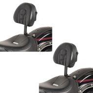 2x Fahrer Rückenlehne Tech passend für Harley Davidson Softail Modelle 07-17 Craftride Spar-Set