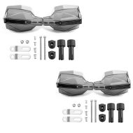 2x Moto Protège-mains / protège guidon Motoguard HG2 universel gris fumée Discount Set