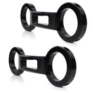 2x Gabelstabilisator passend für Harley Davidson Dyna Low Rider 06-17 Craftride FS2 Spar-Set