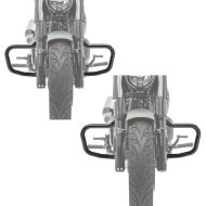 2x Sturzbügel Mustache passend für Indian Chief Bobber / Dark Horse 21-24 Motorschutzbügel CF2 32mm Spar-Set