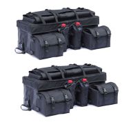 2x Quad ATV Hecktasche Bagtecs QB2 Gepäcktasche Topcase schwarz Spar-Set
