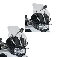 2 x Bulle Touring compatible avec BMW F750GS 18-23 / F850GS 18-23 clair Puig Set Discount