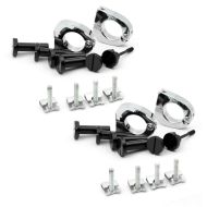 2x Kit de fixation rapid pour Carénage des jambes compatible avec Harley Davidson Touring 1983-2013 Craftride Set Discount