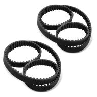 2x Zahnriemen passend für Harley Davidson Sportster XL 883 04-06 Antriebsriemen Craftride ZR2 Spar-Set