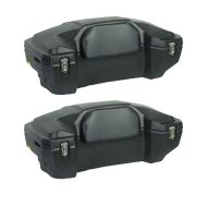 2x Quad Topcase ATV Koffer hinten Heckkoffer Transportbox Koffer Bagtecs QT4 96 Liter Spar-Set