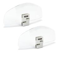 2 x Deflecteur pour pare brise Spoiler de Bulle Vario Puig 4639W clair Set Discount