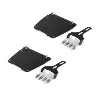 2x Solo-Federsattel Kit passend für Harley Davidson Dyna Modelle 96-17 ohne Scheren-Federn Craftride Spar-Set