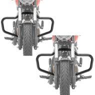 2x Sturzbügel Mustache passend für Royal Enfield Meteor 350 21-24 Motorschutzbügel Craftride 32mm Spar-Set