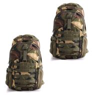 2x Motorrad Rucksack Craftride BO2 Hecktasche im Army-Look in Camouflage Spar-Set