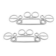2x Carénage intérieur Kit compatible avec Harley Davidson Electra + Street Glide 96-13 chrome Set Discount