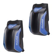 2x Sac à dos moto à coque rigide Bagtecs Carbon 30 Litres Volume bleu Discount Set