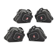 2x Sacs interieurs de valises laterales compatible avec Kawasaki Versys 650 / 1000 15-24 KB2 Bagtecs Discount Set