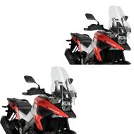 2 x Tourenscheibe passend für Suzuki V-Strom 1050 / XT 20-24 klar Windschutzscheibe Puig Spar-Set 20411W
