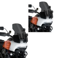 2x Tourenscheibe passend für Harley Davidson Pan America 1250 / Special 21-24 dunkel getönt Windschutzscheibe Puig 20840F Spar-Set