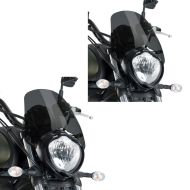 2 x Pare-brise compatible avec Kawasaki Vulcan S / Café 15-24 fumé foncé Puig NG Sport Set Discount