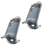 2x Adapterplatte für ConStands Power Classic / Evo passend für Kawasaki Versys 1000 12-24 Spar-Set