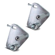 2x Plaque d'adaptation pour ConStands Power Classic / Evo compatible avec Suzuki SV 650/ X 16-24 Discount Set