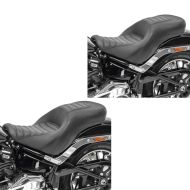 2x Selle Biplace compatible avec Harley Davidson Softail 18-24 Craftride TR2 Comfort Set Discount