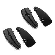 2x Trittbretter CF3 passend für Harley Davidson Touring und Softail 86-24 Craftride Spar-Set