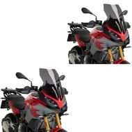 2 x Tourenscheibe passend für BMW F 900 XR 20-24 dunkel getönt Windschutzscheibe Puig Spar-Set 20391F