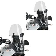 2 x Bulle Touring compatible avec Yamaha Tenere 700 19-24 clair Puig Set Discount