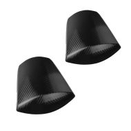 2x Capot de selle passager compatible avec Suzuki GSX-R 600 11-16 Zaddox noir Discount Set