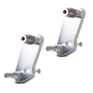 2x Adapterplatte für ConStands Power Classic / Evo passend für Suzuki Hayabusa 99-07 Spar-Set