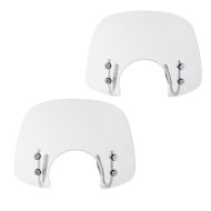 2x Windschild passend für Vespa GTS 250 08-13 Windschutzscheibe Craftride FS6 klar Spar-Set