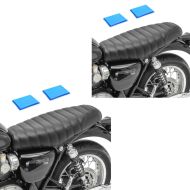 2x Selle Gel compatible avec Triumph Bonneville T100 16-24 Craftride VK2G Discount Set