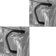 2x Pare carter compatible avec Triumph Bonneville Bobber 17-24 Pare cylindre Craftride CB2 Discount Set