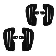 2x Marchepieds repose-pieds avant pilote compatible avec Harley Davidson Softail Street Bob 18-24 Craftride TB1 noir Set Discount