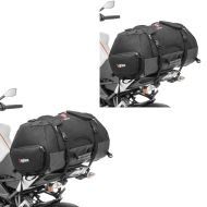 2x Sacoche arrière Moto Bagtecs HD75 Impermeable pour selle passager 75L Discount Set