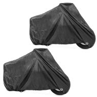 2x Abdeckplane Craftride XXXL Abdeckhaube in schwarz Spar-Set