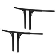 2x Guidon T-Bar Fat 1-1/4" Hauteur 14" compatible avec Harley Davidson Craftride no Set Discount