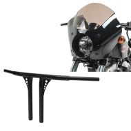 Set: Carenage Gauntlet compatible avec Harley Davidson Dyna 95-05, Sportster 88-16 39mm Fourche Craftride + Guidon T-Bar Fat 1-1/4" Hauteur 14" compatible avec Harley Davidson Craftride no