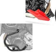 Set: Pare carter compatible avec BMW F 900 R / XR 20-24 Motoguard garde moteur BG2 avec Sabot moteur / Pare moteur BS1 rouge