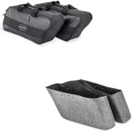 Set: Seitenkoffer Innentasche passend für Harley Davidson Touring 14-24 Craftride + Innenverkleidung für Seitenkoffer passend für Harley Davidson Touring 14-24 Craftride