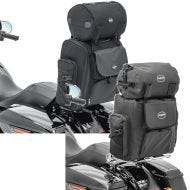 Set: Sissybar Tasche SXL+ Wasserdichte Sissybar Tasche passend für Chopper WPL