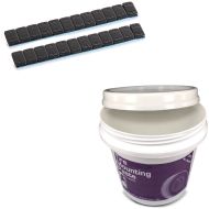 Set: Auswuchtgewichte 2 Stück 12x5g + Montagepaste 3kg