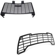 Set: Protection de radiateur compatible avec Harley Davidson Pan America 1250 21-24 KG1 + Grille de protection phare compatible avec Harley Davidson Pan America 1250 21-24 SG1