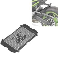 Set: Protection de radiateur / Grille Cache compatible avec Kawasaki Z 900 17-24 KG1 + Garde boue arrière