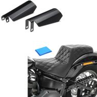 Set: Handprotektoren passend für Harley Davidson Touring 06-17 HP1 + Doppel Sitzbank Gel
