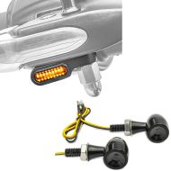 Set: LED Lenkerblinker XS + LED Blinker BL18 vorne-hinten